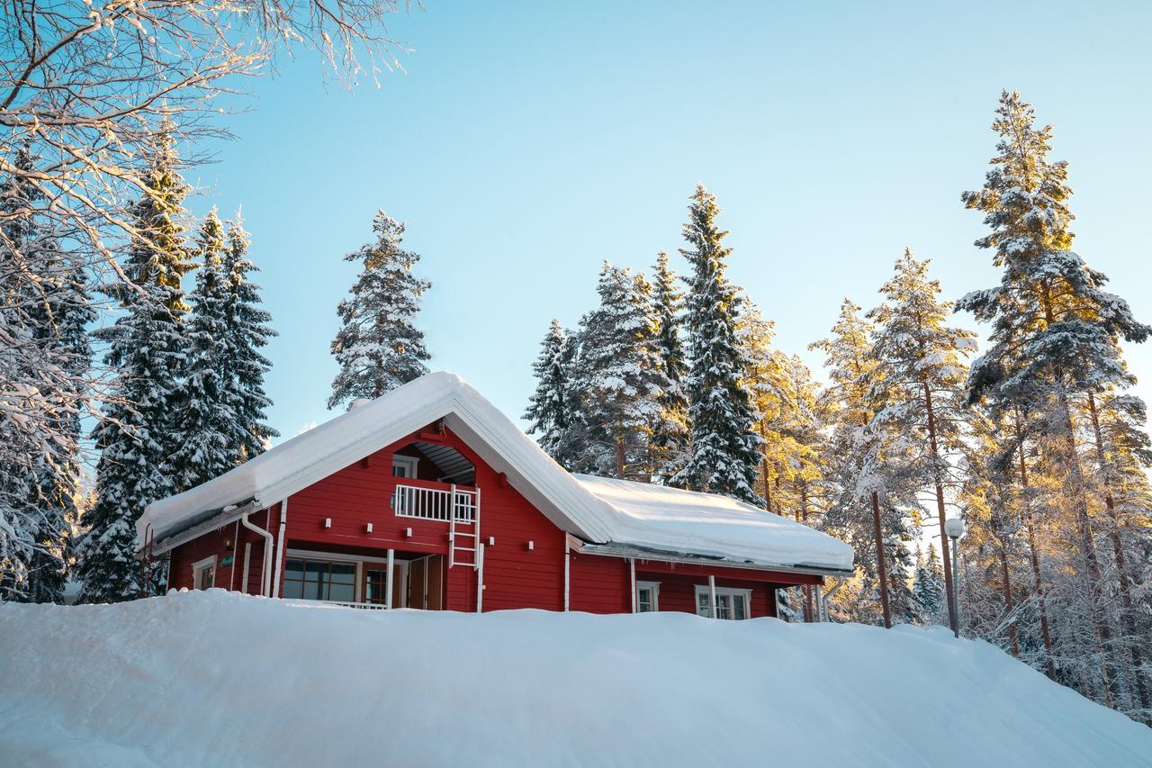 Lomaperkkioe Cottages Kajaani Exterior foto