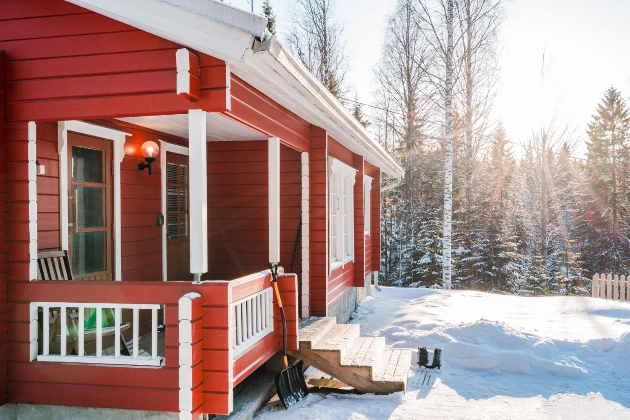 Lomaperkkioe Cottages Kajaani Exterior foto
